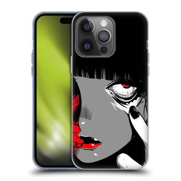 Zombie Makeout Club Art Eye Soft Gel Case for Apple iPhone 14 Pro