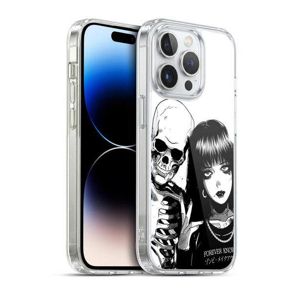 Zombie Makeout Club Art Forever Knows Best Soft Gel Case for Apple iPhone 14 Pro & MagSafe