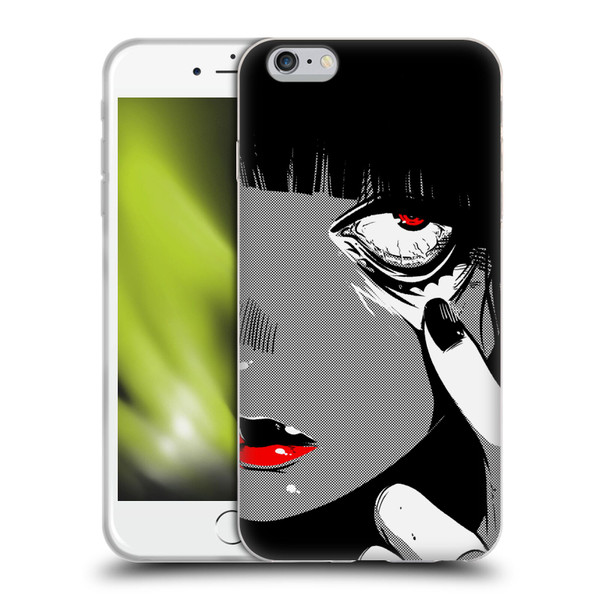 Zombie Makeout Club Art Eye Soft Gel Case for Apple iPhone 6 Plus / iPhone 6s Plus