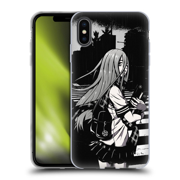 Zombie Makeout Club Art They Are Watching Soft Gel Case for Apple iPhone XS Max