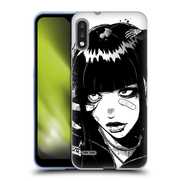 Zombie Makeout Club Art See Thru You Soft Gel Case for LG K22