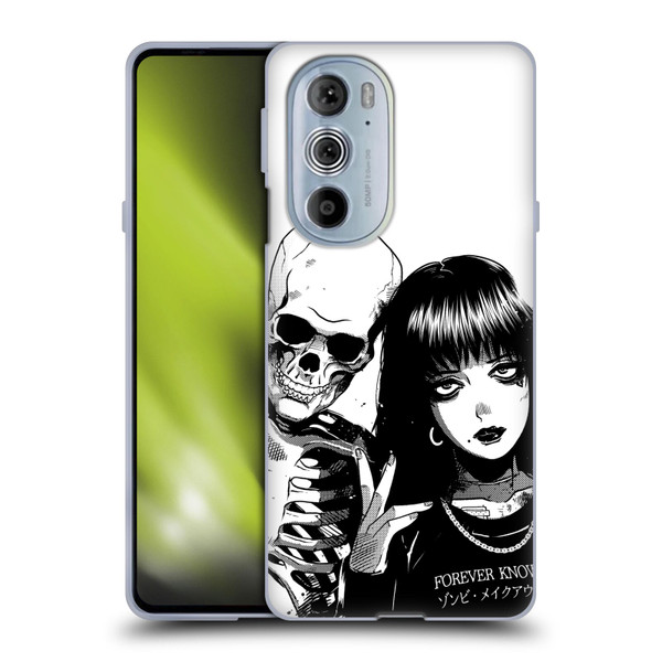 Zombie Makeout Club Art Forever Knows Best Soft Gel Case for Motorola Edge X30