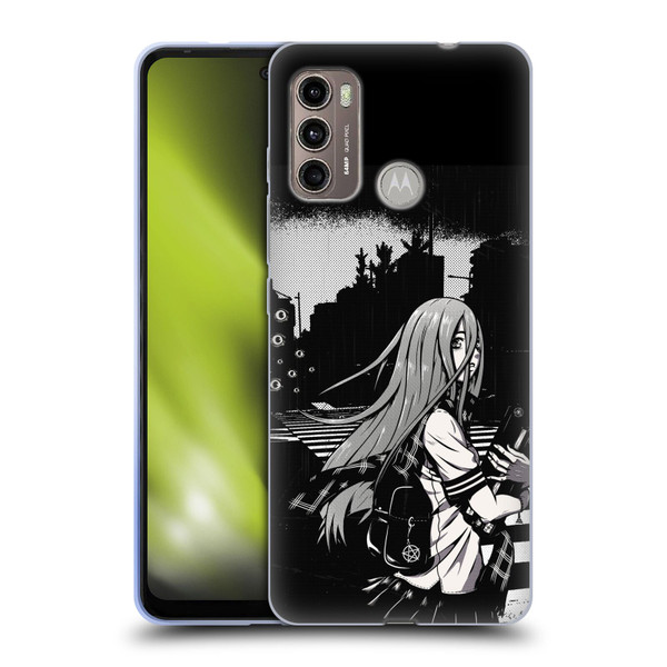 Zombie Makeout Club Art They Are Watching Soft Gel Case for Motorola Moto G60 / Moto G40 Fusion