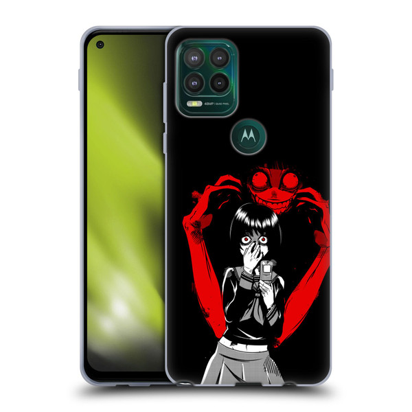 Zombie Makeout Club Art Selfie Soft Gel Case for Motorola Moto G Stylus 5G 2021