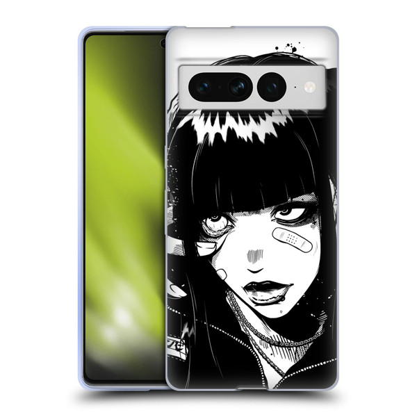Zombie Makeout Club Art See Thru You Soft Gel Case for Google Pixel 7 Pro