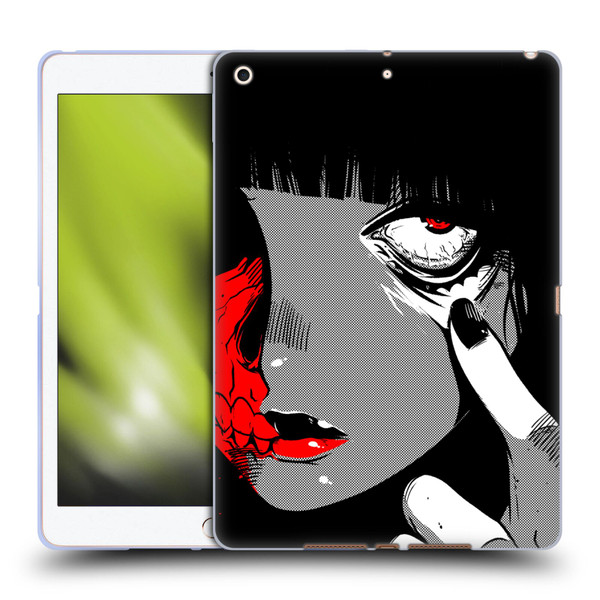 Zombie Makeout Club Art Eye Soft Gel Case for Apple iPad 10.2 2019/2020/2021