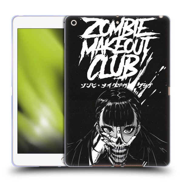 Zombie Makeout Club Art Face Off Soft Gel Case for Apple iPad 10.2 2019/2020/2021