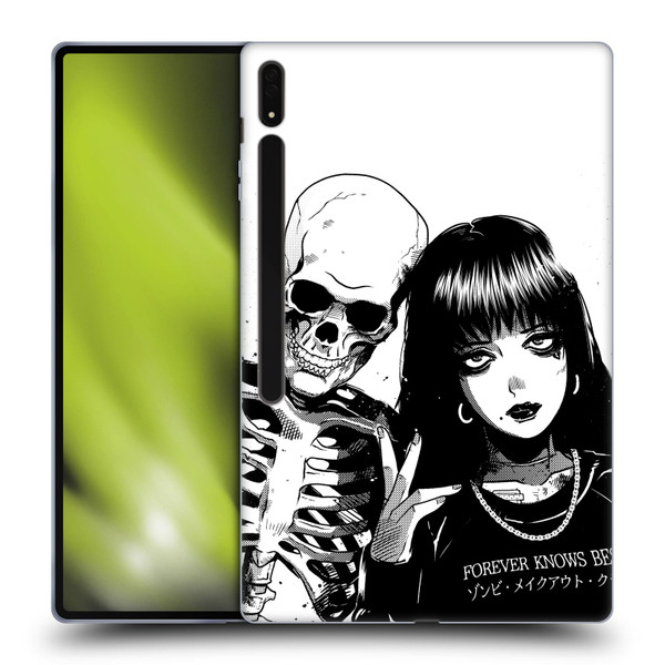 Zombie Makeout Club Art Forever Knows Best Soft Gel Case for Samsung Galaxy Tab S8 Ultra