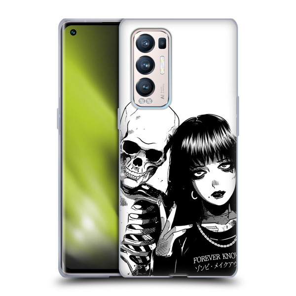 Zombie Makeout Club Art Forever Knows Best Soft Gel Case for OPPO Find X3 Neo / Reno5 Pro+ 5G