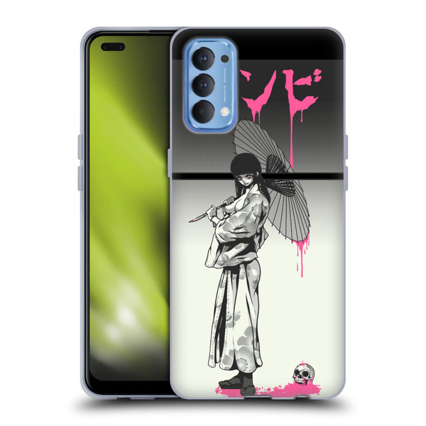 Zombie Makeout Club Art Chance Of Rain Soft Gel Case for OPPO Reno 4 5G