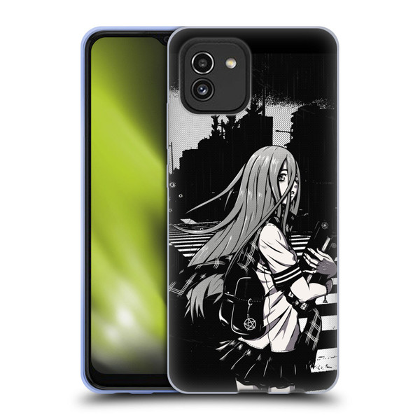 Zombie Makeout Club Art They Are Watching Soft Gel Case for Samsung Galaxy A03 (2021)