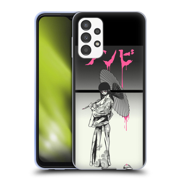 Zombie Makeout Club Art Chance Of Rain Soft Gel Case for Samsung Galaxy A13 (2022)