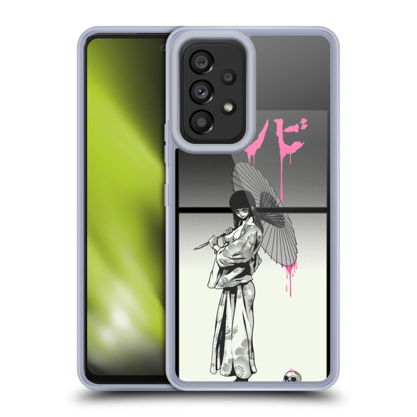 Zombie Makeout Club Art Chance Of Rain Soft Gel Case for Samsung Galaxy A53 5G (2022)