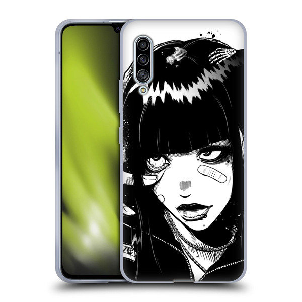 Zombie Makeout Club Art See Thru You Soft Gel Case for Samsung Galaxy A90 5G (2019)