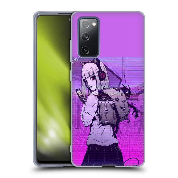 Zombie Makeout Club Art Drama Rides On My Back Soft Gel Case for Samsung Galaxy S20 FE / 5G