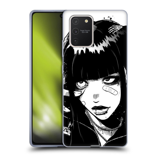 Zombie Makeout Club Art See Thru You Soft Gel Case for Samsung Galaxy S10 Lite
