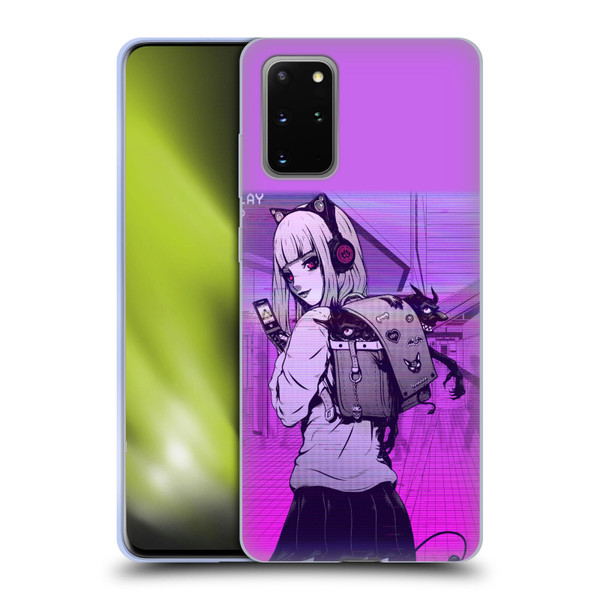 Zombie Makeout Club Art Drama Rides On My Back Soft Gel Case for Samsung Galaxy S20+ / S20+ 5G