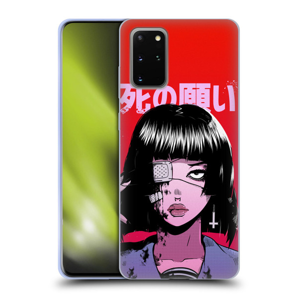 Zombie Makeout Club Art Eye Patch Soft Gel Case for Samsung Galaxy S20+ / S20+ 5G
