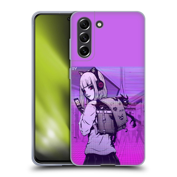 Zombie Makeout Club Art Drama Rides On My Back Soft Gel Case for Samsung Galaxy S21 FE 5G