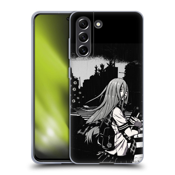 Zombie Makeout Club Art They Are Watching Soft Gel Case for Samsung Galaxy S21 FE 5G