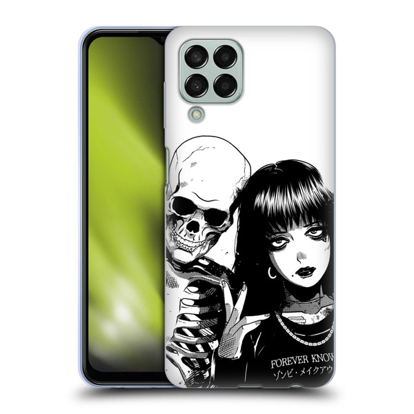 Zombie Makeout Club Art Forever Knows Best Soft Gel Case for Samsung Galaxy M33 (2022)