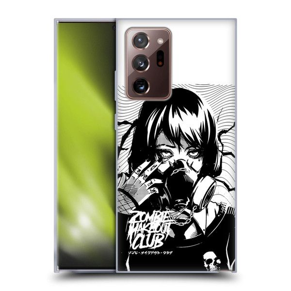 Zombie Makeout Club Art Facepiece Soft Gel Case for Samsung Galaxy Note20 Ultra / 5G