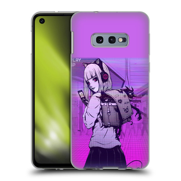 Zombie Makeout Club Art Drama Rides On My Back Soft Gel Case for Samsung Galaxy S10e
