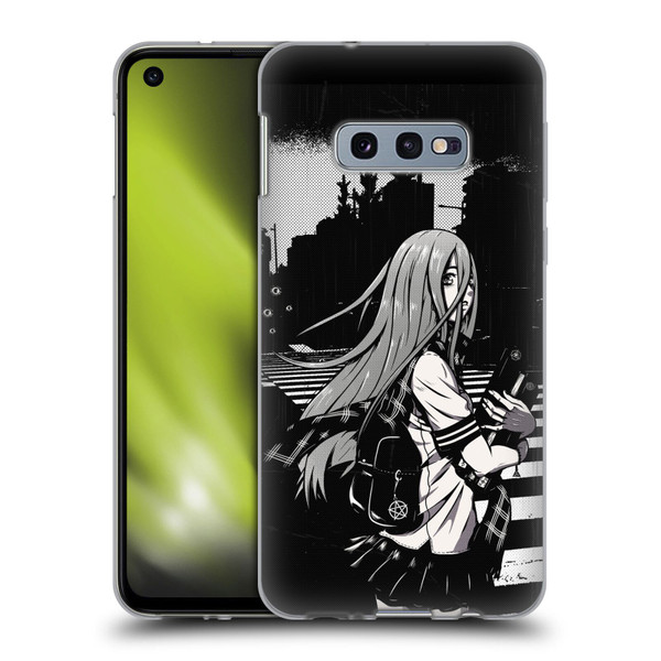 Zombie Makeout Club Art They Are Watching Soft Gel Case for Samsung Galaxy S10e