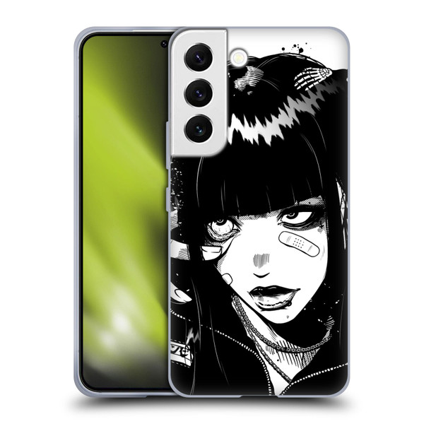 Zombie Makeout Club Art See Thru You Soft Gel Case for Samsung Galaxy S22 5G