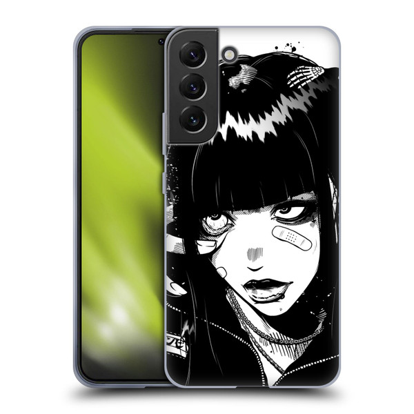 Zombie Makeout Club Art See Thru You Soft Gel Case for Samsung Galaxy S22+ 5G