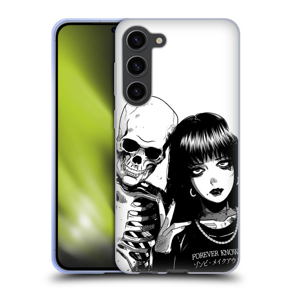 Zombie Makeout Club Art Forever Knows Best Soft Gel Case for Samsung Galaxy S23+ 5G
