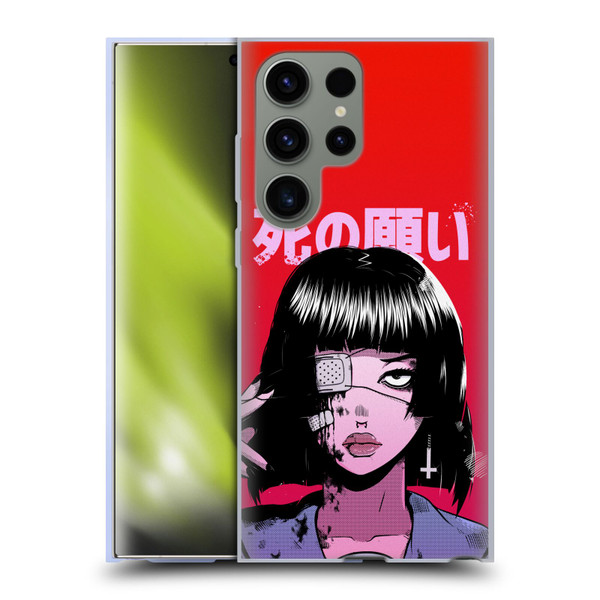 Zombie Makeout Club Art Eye Patch Soft Gel Case for Samsung Galaxy S23 Ultra 5G