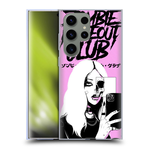 Zombie Makeout Club Art Selfie Skull Soft Gel Case for Samsung Galaxy S23 Ultra 5G