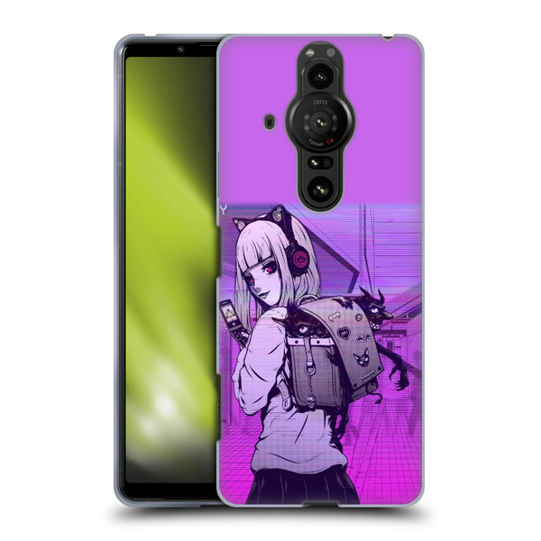 Zombie Makeout Club Art Drama Rides On My Back Soft Gel Case for Sony Xperia Pro-I