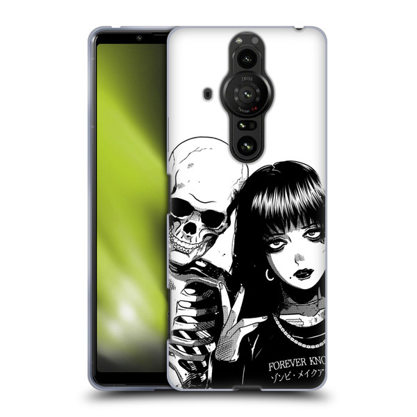 Zombie Makeout Club Art Forever Knows Best Soft Gel Case for Sony Xperia Pro-I