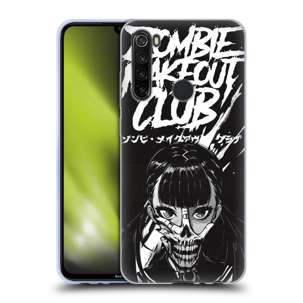 Zombie Makeout Club Art Face Off Soft Gel Case for Xiaomi Redmi Note 8T