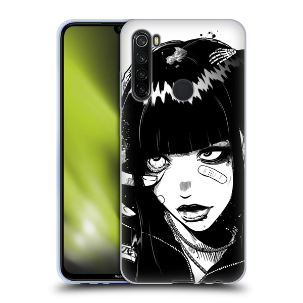 Zombie Makeout Club Art See Thru You Soft Gel Case for Xiaomi Redmi Note 8T