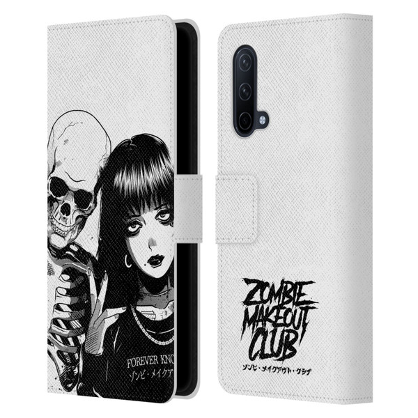 Zombie Makeout Club Art Forever Knows Best Leather Book Wallet Case Cover For OnePlus Nord CE 5G