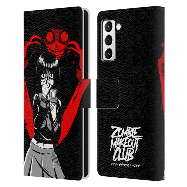 Zombie Makeout Club Art Selfie Leather Book Wallet Case Cover For Samsung Galaxy S21+ 5G