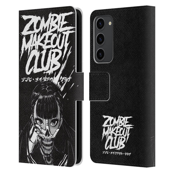 Zombie Makeout Club Art Face Off Leather Book Wallet Case Cover For Samsung Galaxy S23+ 5G