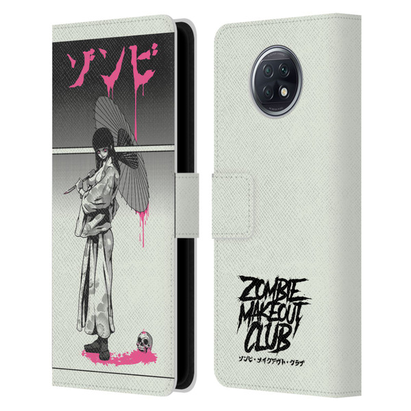 Zombie Makeout Club Art Chance Of Rain Leather Book Wallet Case Cover For Xiaomi Redmi Note 9T 5G