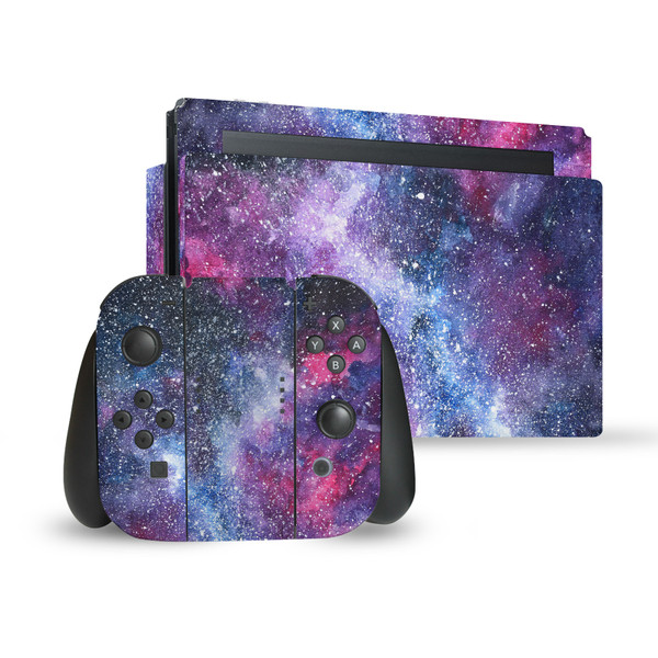Anis Illustration Art Mix Galaxy Vinyl Sticker Skin Decal Cover for Nintendo Switch Bundle