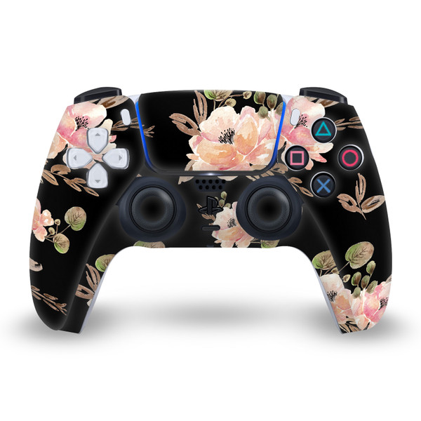 Anis Illustration Art Mix Vintage Black Vinyl Sticker Skin Decal Cover for Sony PS5 Sony DualSense Controller