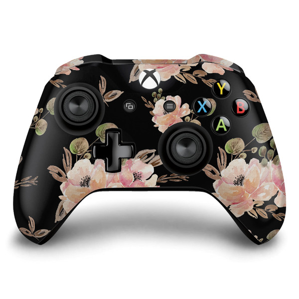 Anis Illustration Art Mix Vintage Black Vinyl Sticker Skin Decal Cover for Microsoft Xbox One S / X Controller