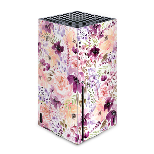 Anis Illustration Art Mix Floral Chaos Vinyl Sticker Skin Decal Cover for Microsoft Xbox Series X