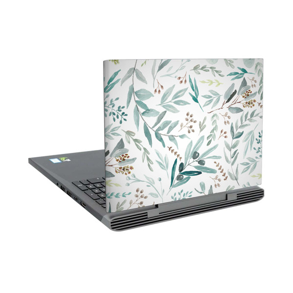 Anis Illustration Bloomers Eucalyptus Vinyl Sticker Skin Decal Cover for Dell Inspiron 15 7000 P65F