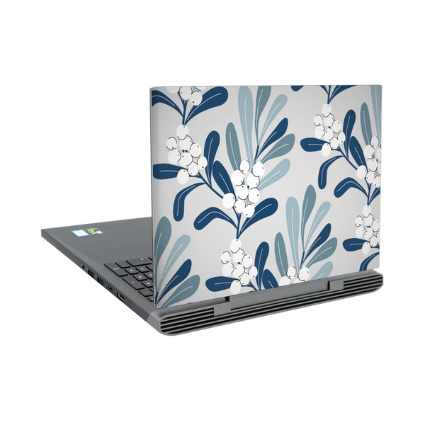 Anis Illustration Bloomers Mistletoe Vinyl Sticker Skin Decal Cover for Dell Inspiron 15 7000 P65F