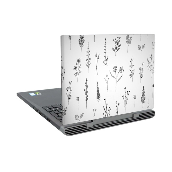 Anis Illustration Bloomers Wild Flowers Vinyl Sticker Skin Decal Cover for Dell Inspiron 15 7000 P65F