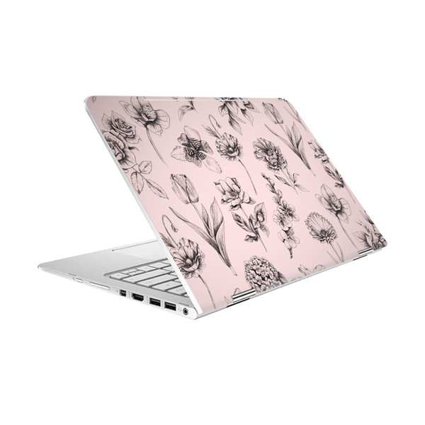 Anis Illustration Bloomers Botany Vinyl Sticker Skin Decal Cover for HP Spectre Pro X360 G2