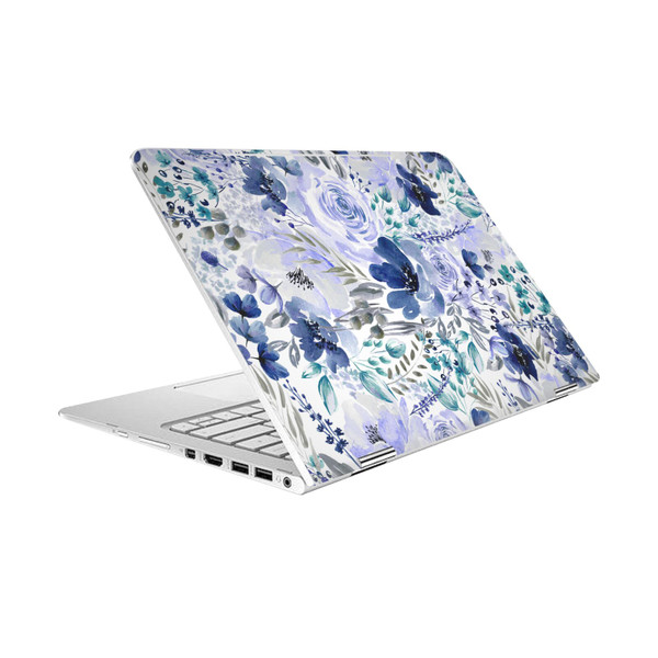 Anis Illustration Bloomers Indigo Vinyl Sticker Skin Decal Cover for HP Spectre Pro X360 G2